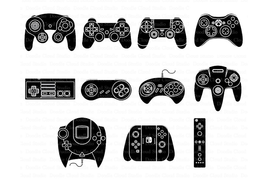 Game Controller SVG files..
