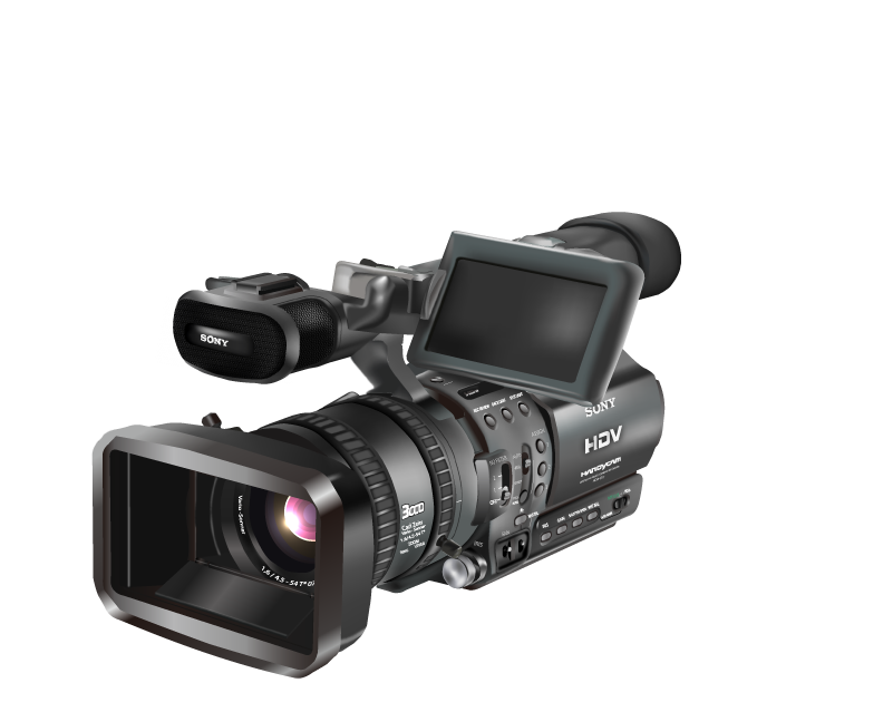 Video camera.