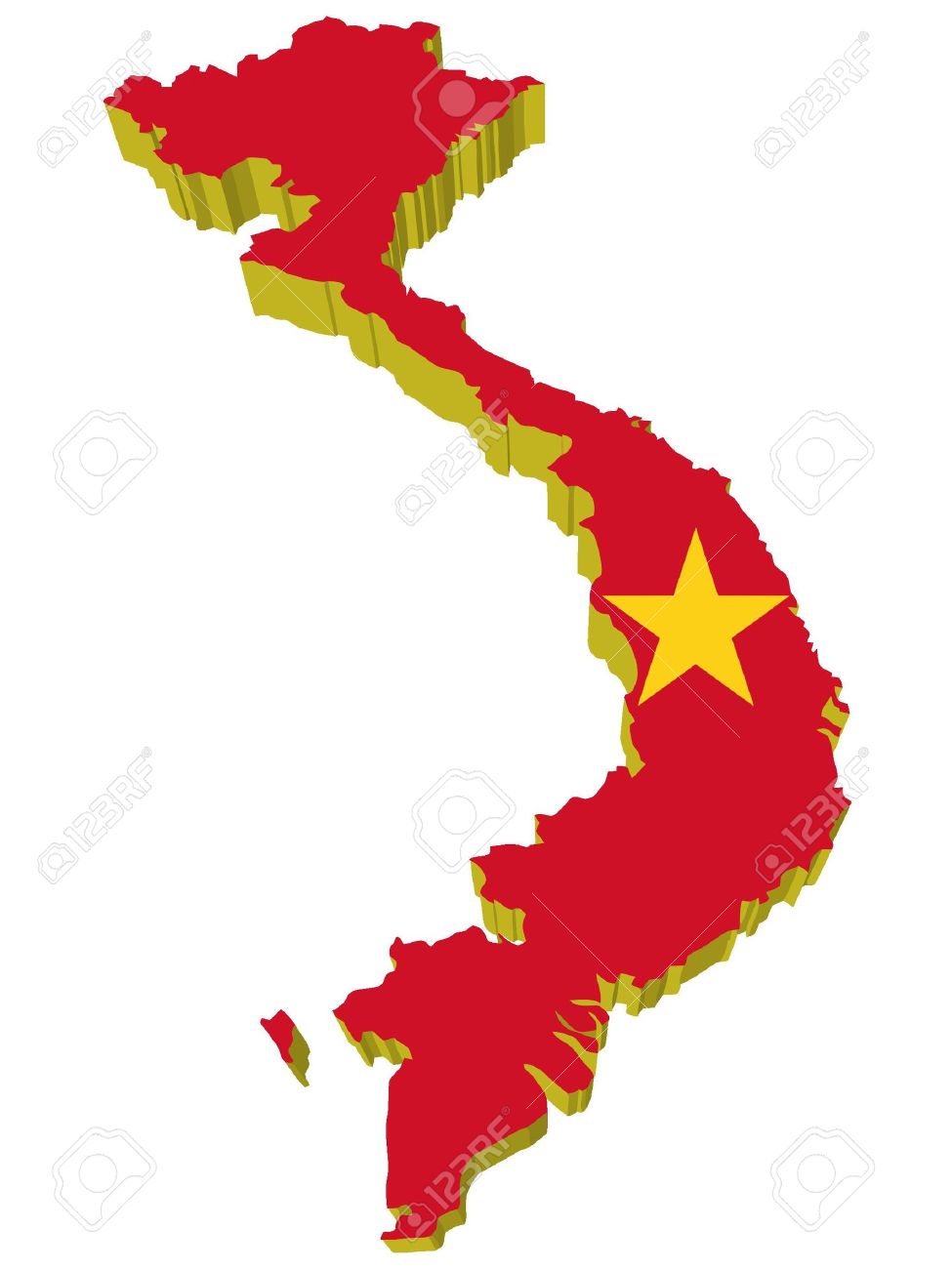 Map of vietnam clipart black and white.