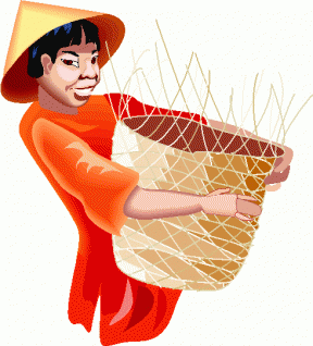 Vietnam Boat People Clipart.