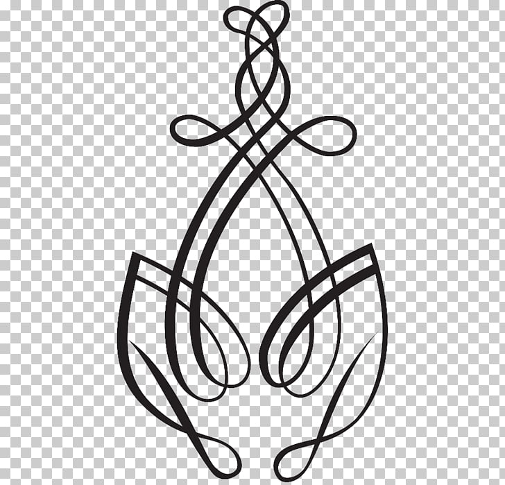 Vignette Calligraphy Ornament, design PNG clipart.