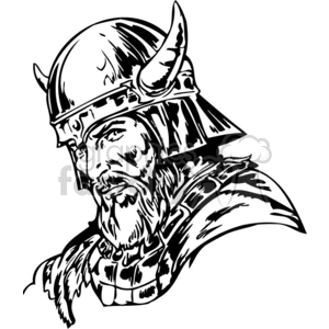 Viking warrior clipart. Royalty.