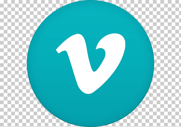 Blue text symbol aqua, Vimeo, blue and white logo PNG.