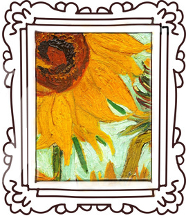 Vincent Van Gogh Clip Art.