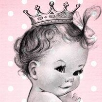 Free Vintage Baby Clip Art.