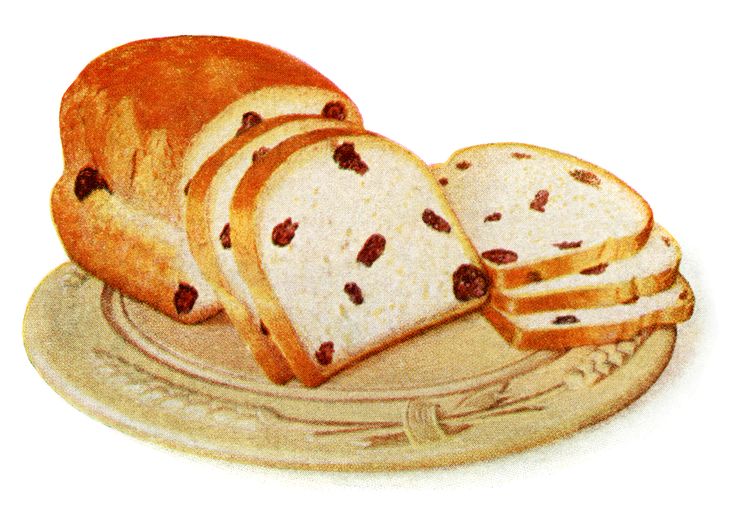 Loaf of bread clip art.