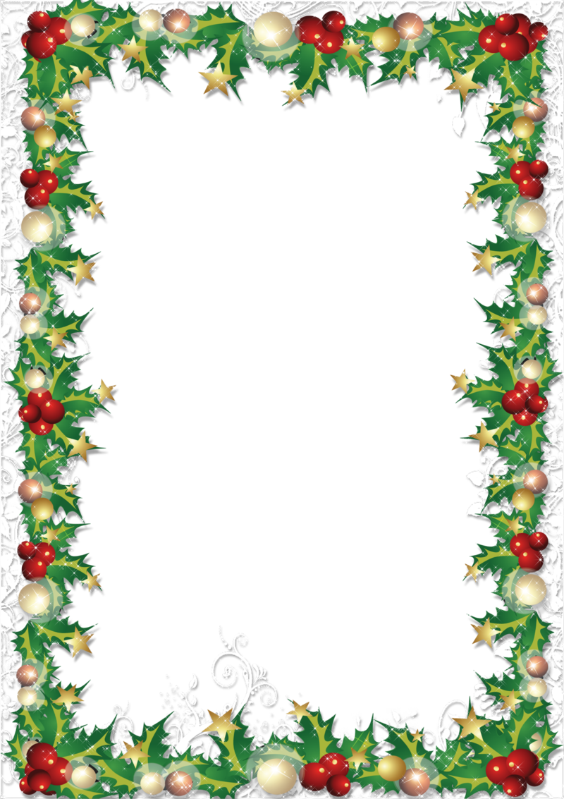 Christmas Decoration Border clipart.