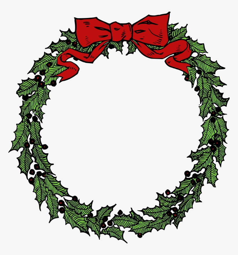 Download vintage christmas wreath clip art 10 free Cliparts | Download images on Clipground 2020