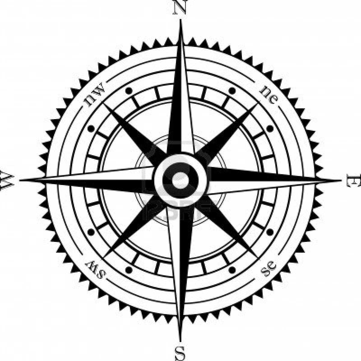 Free Clipart Compass.