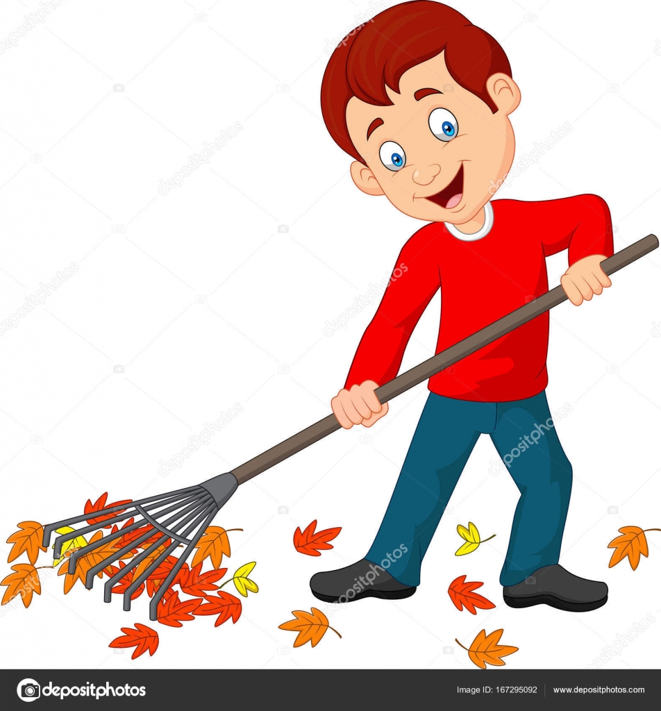 vintage couple raking leaves clipart 10 free Cliparts | Download images ...