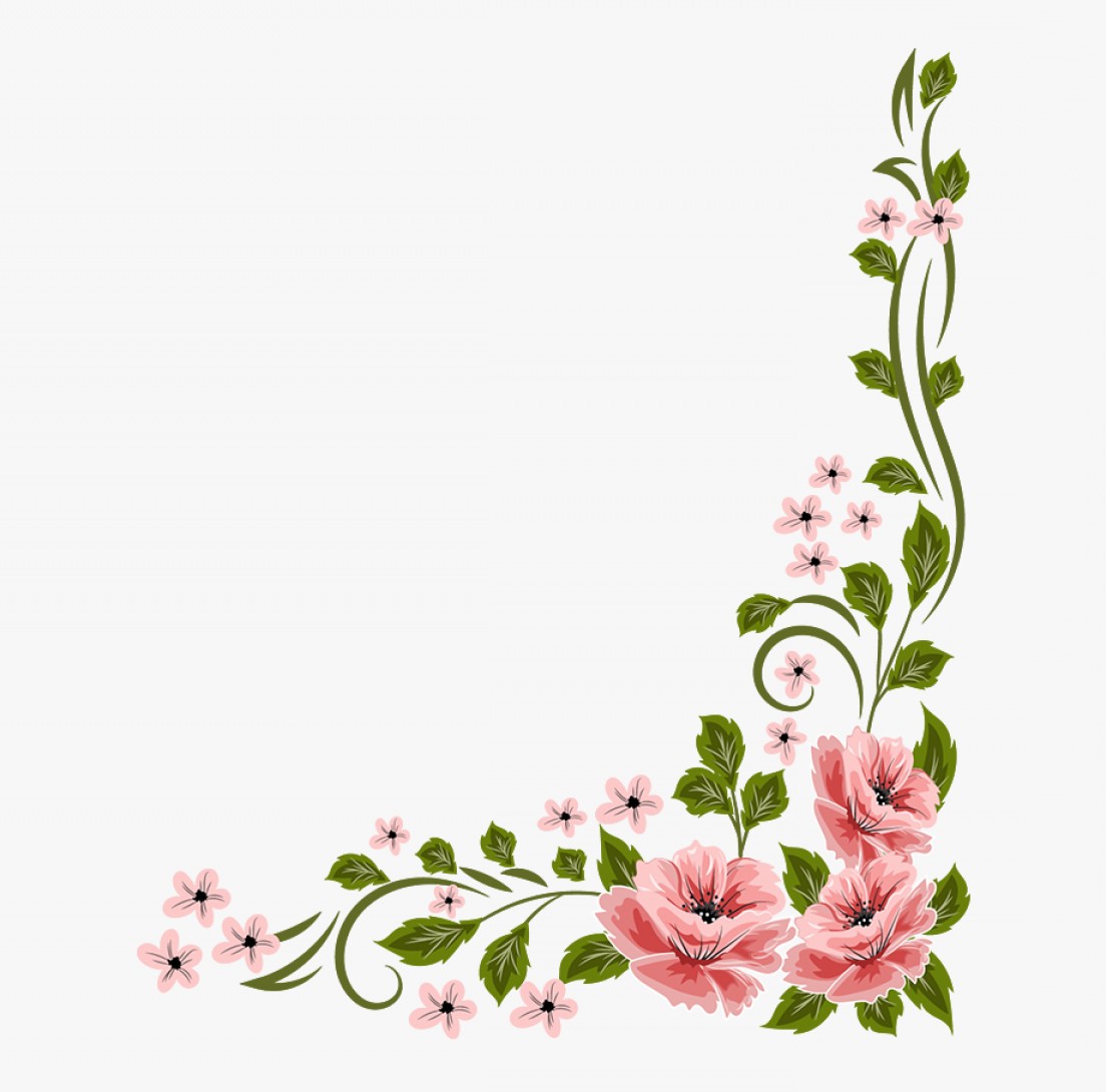 Vintage Floral Corner Border Images And Photos Finder