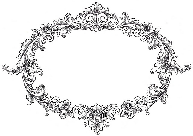 82+ Vintage Frame Clipart.