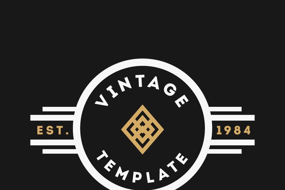 Vintage Logo Templates #1.