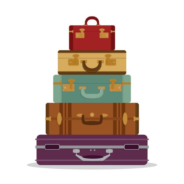 vintage luggage clipart 10 free Cliparts | Download images on ...
