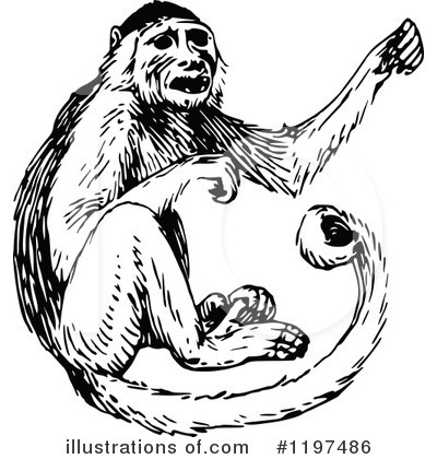 Monkey Clipart #1197486.