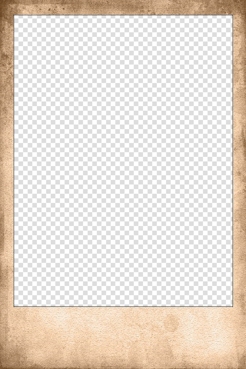 Polaroid Frames, rectangular white frame illustration.