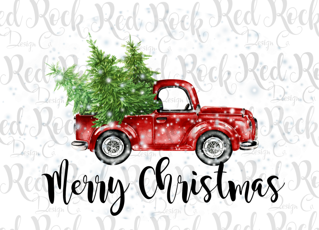 Christmas Truck SVG File Best All Free Fonts Download Premium