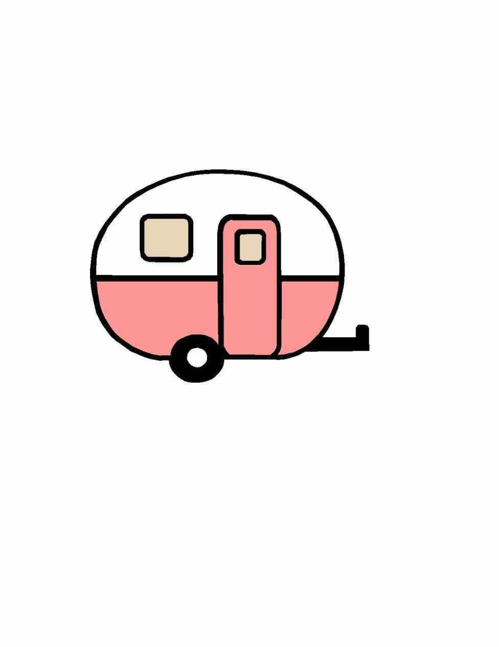 Creative vintage rv clipart collections.
