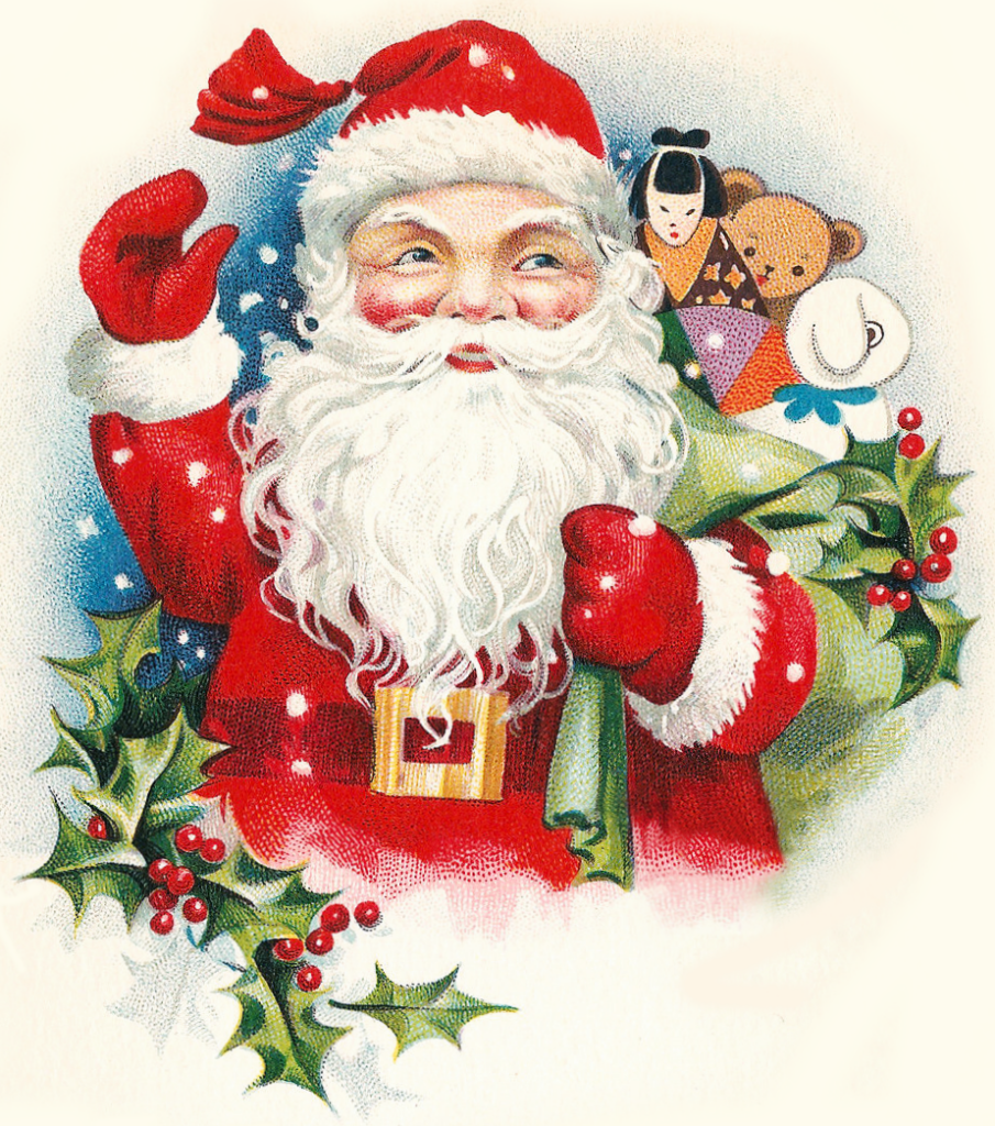 vintage-santa-printable