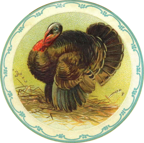 Free Vintage Thanksgiving Clip Art.