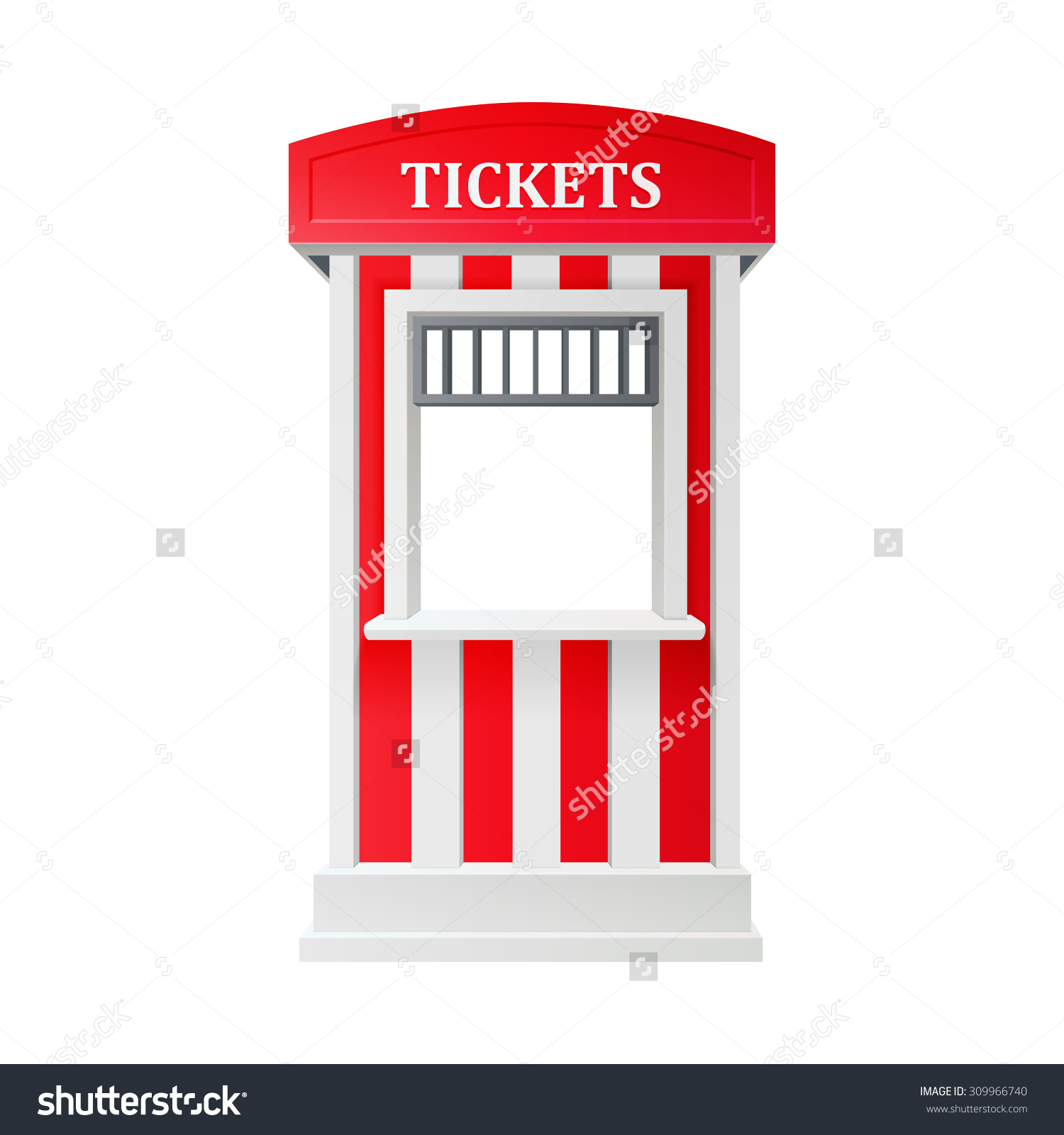 3177 Ticket free clipart.