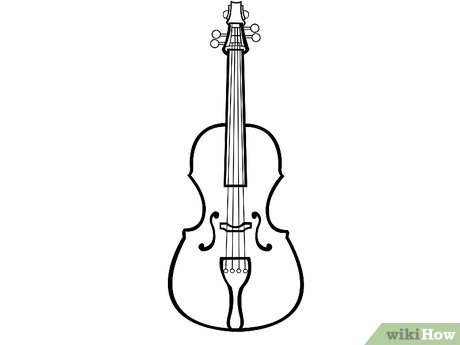 How to Draw a Violin: 15 Steps (with Pictures).