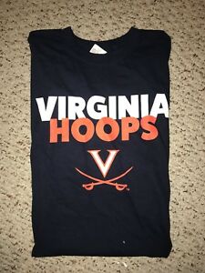 NWT Virginia Cavaliers Basketball Mens Logo Shirt *M*.