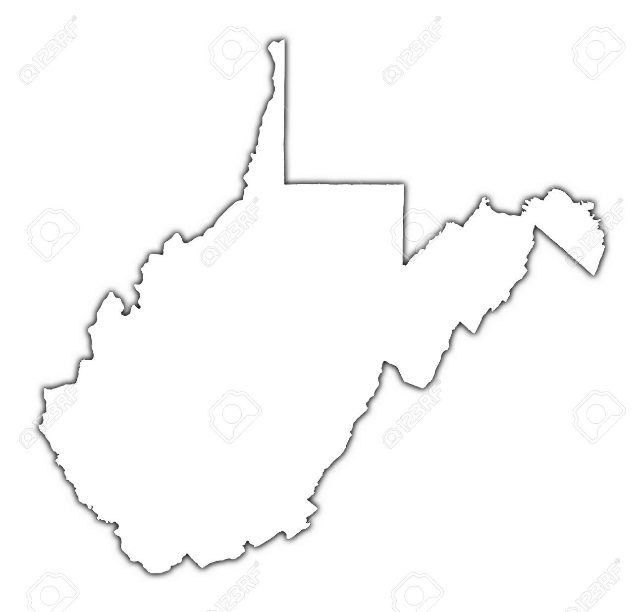 West virginia outline clipart collection jpg.