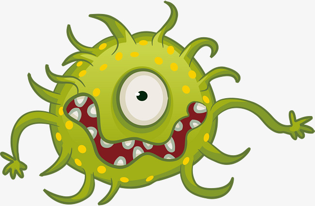 Horrible Virus, Horrible, Viruses, Mobile Virus Vector PNG and.