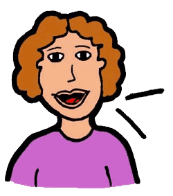 Speaking voice clipart.