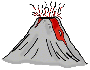 Volcano Clip Art PG 1.