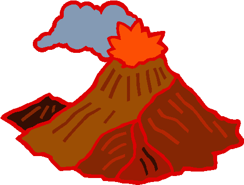 Volcano Clip Art PG 2.