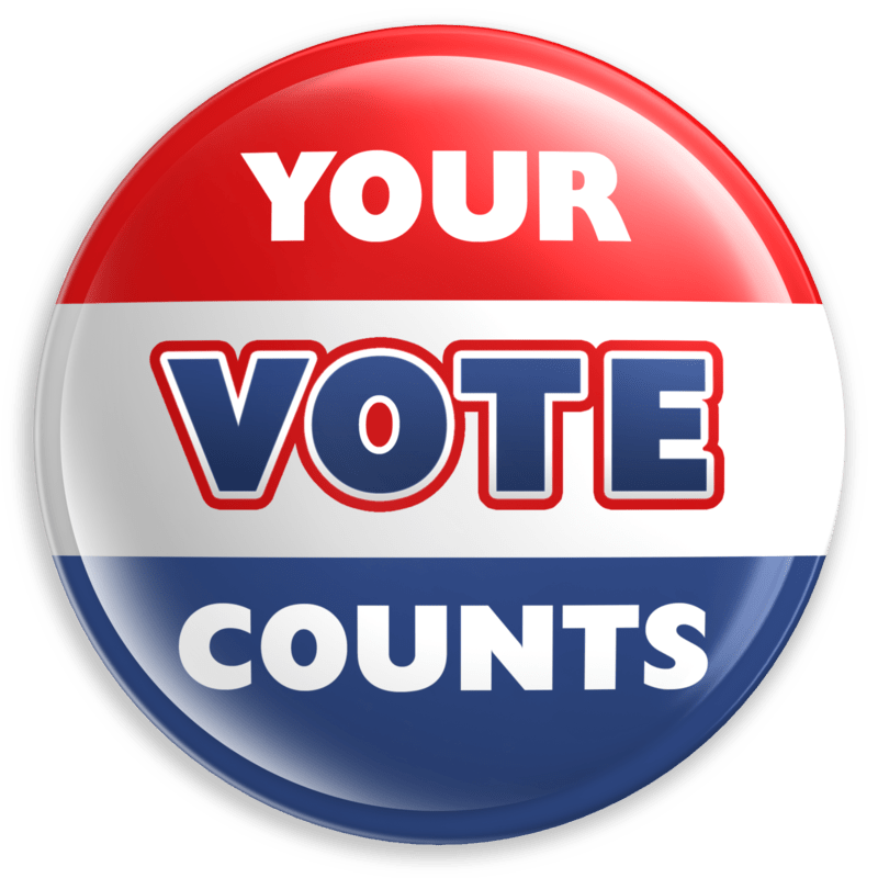 Your Vote Counts Icon transparent PNG.