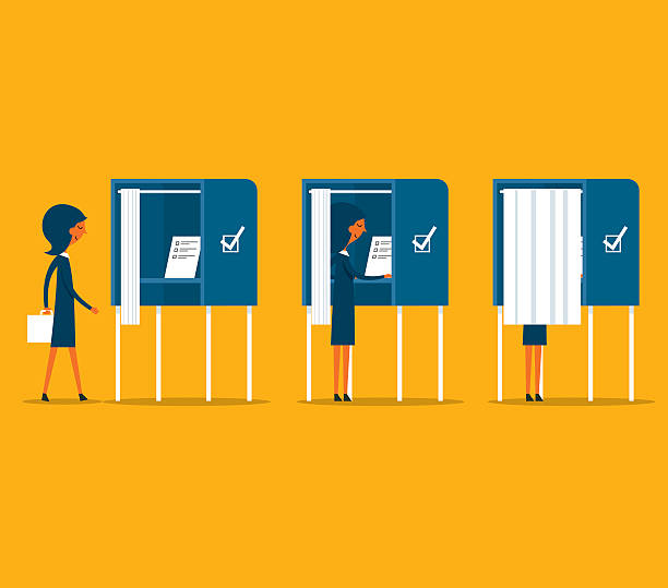 voting booth clip art - voting booth images free