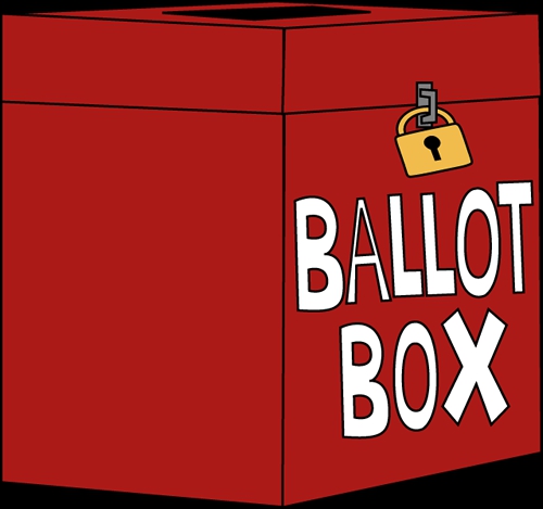 Voting Box Clipart#2132228.