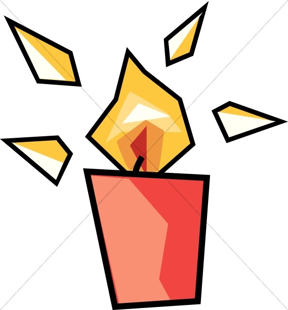 Church Candle Clipart, Candle images.
