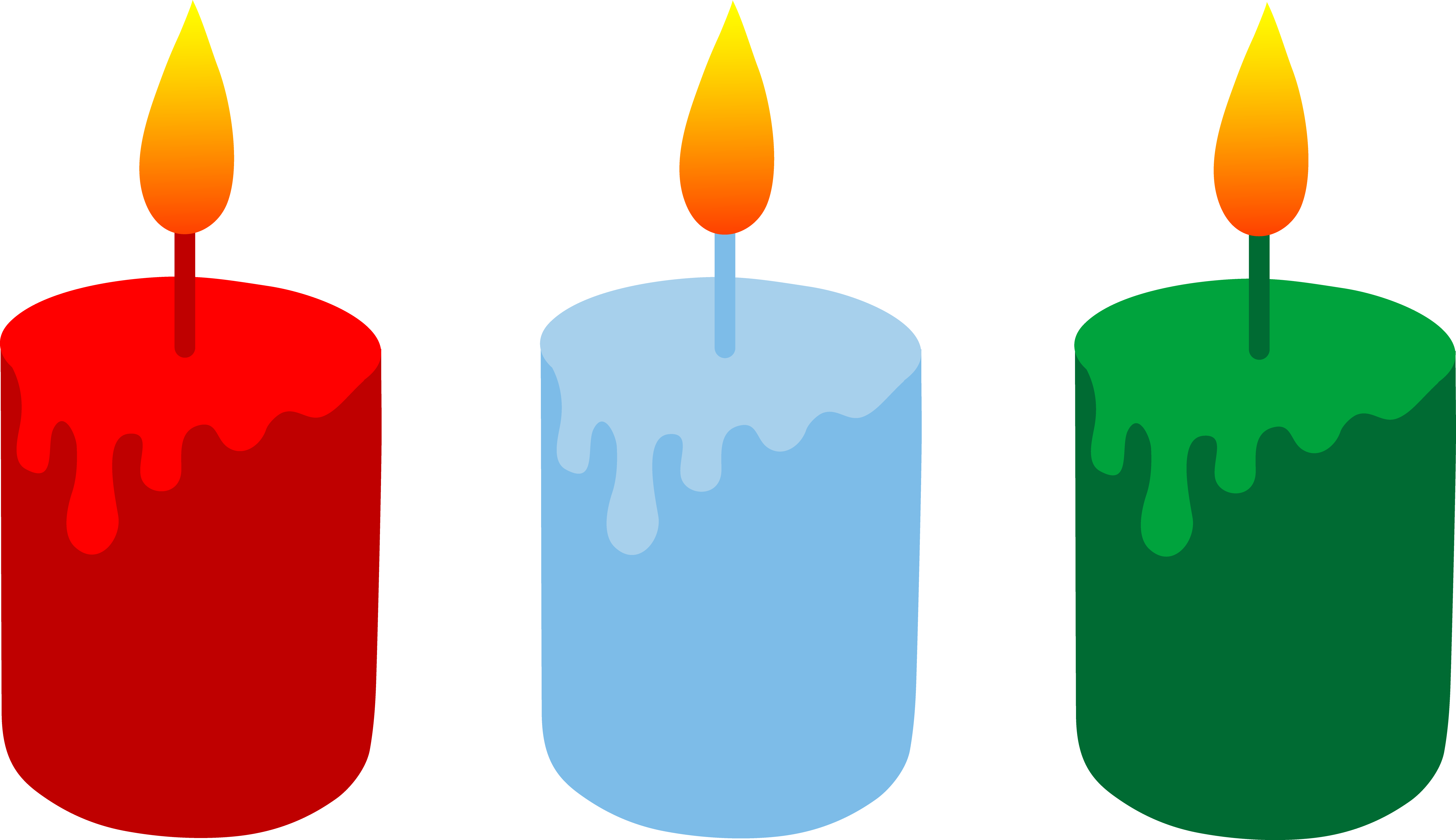 Candles Clipart.