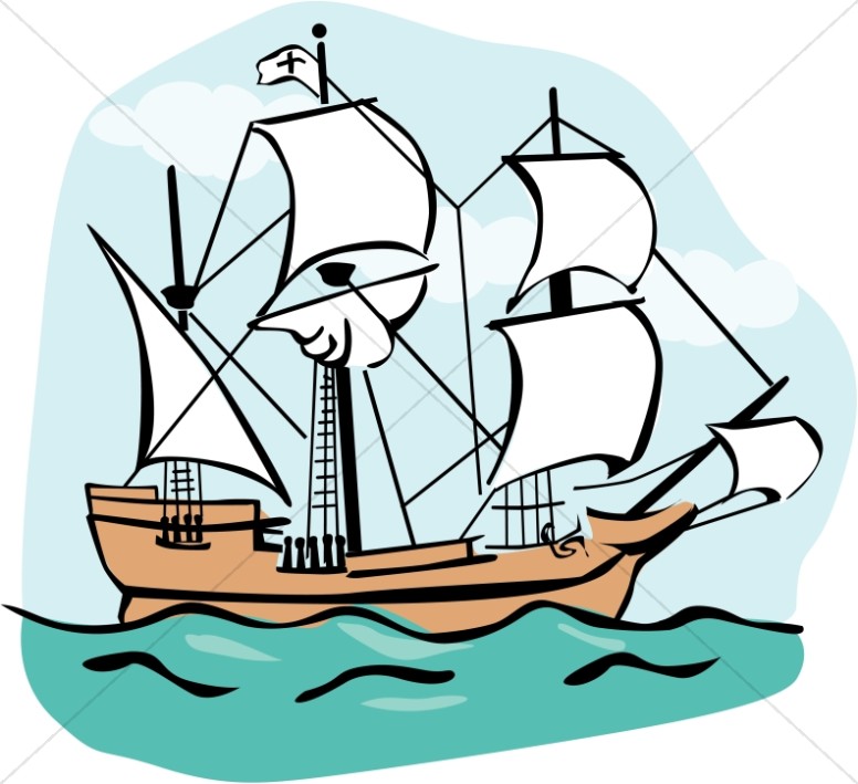 Clip Art Ship Voyage Clipart.