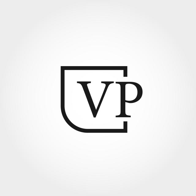 Initial Letter Vp Logo Template Design Template for Free Download on.
