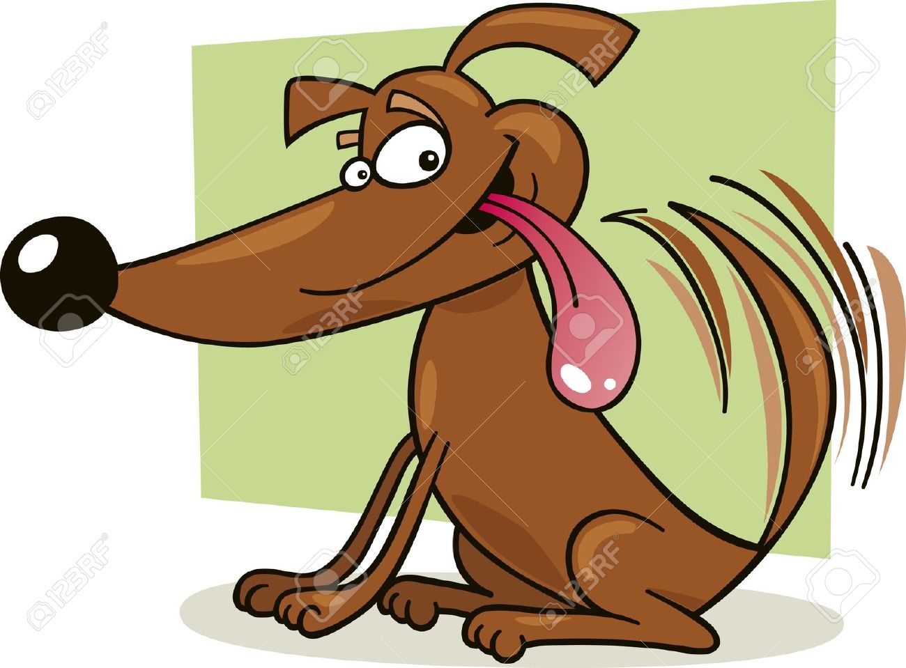 Collection of Wag clipart.