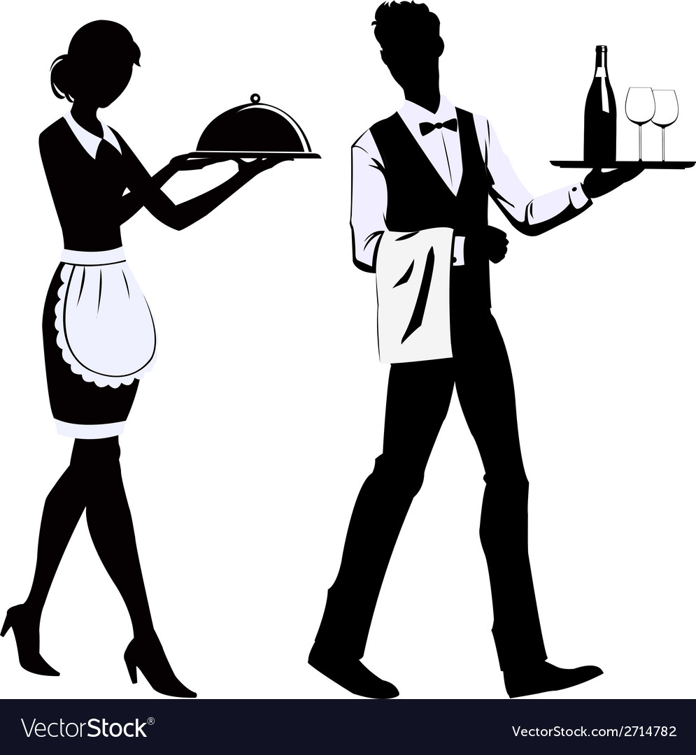 Waitress Silhouette Clipart 10 Free Cliparts Download Images On
