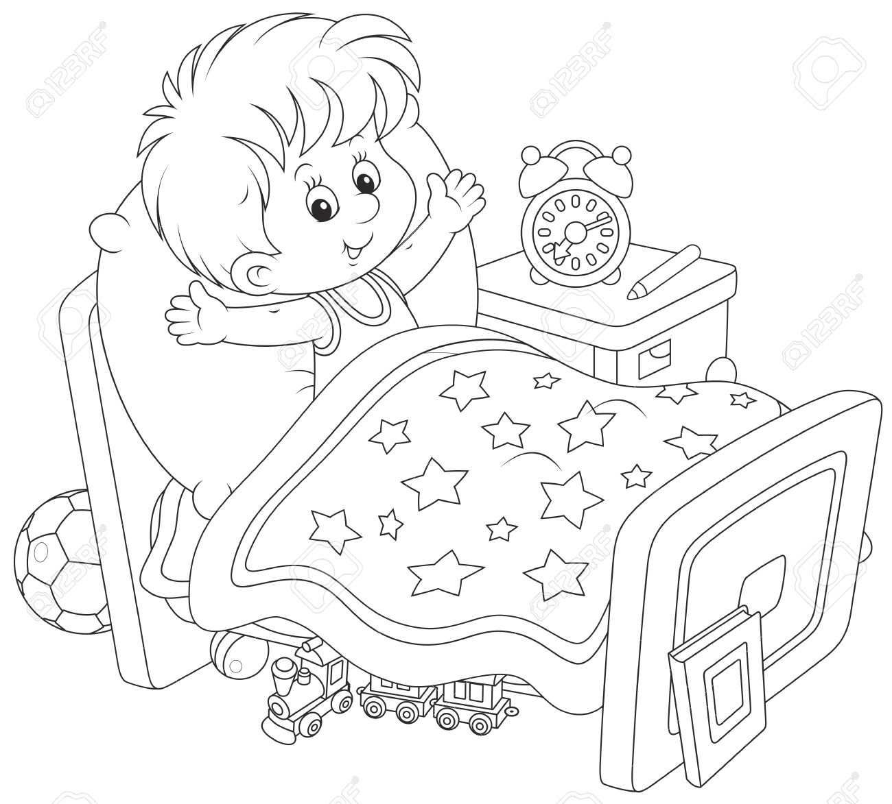 Waking Up Clipart Black And White 10 Free Cliparts Download Images On