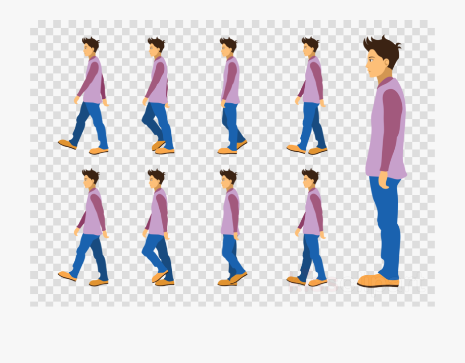 Walk Cycle Png.