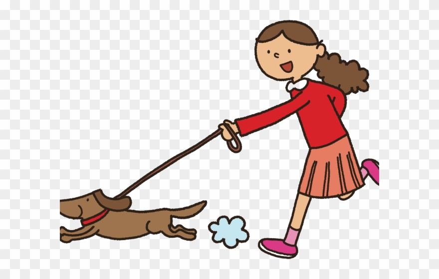 Dog Clipart Clipart Dog Walk.