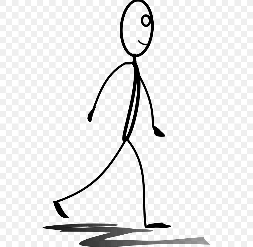 Stick Figure Walking Animation Clip Art, PNG, 544x800px.