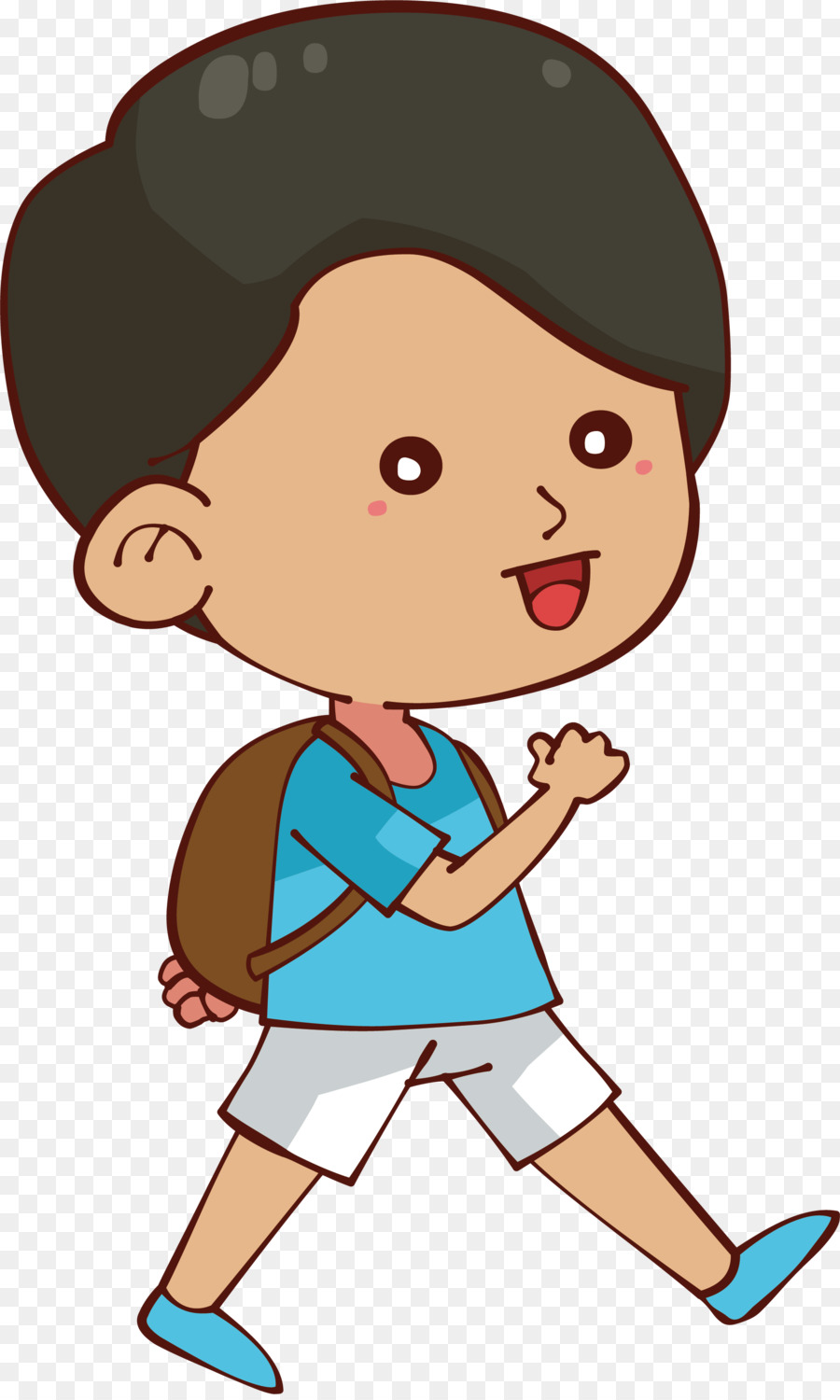 Boy Walking Clipart Png.