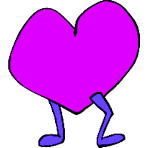 walking heart clipart 10 free Cliparts | Download images on Clipground 2024