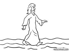 Peter Walking On Water Clipart Free.