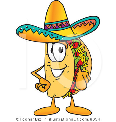 walking taco clipart - Clipground