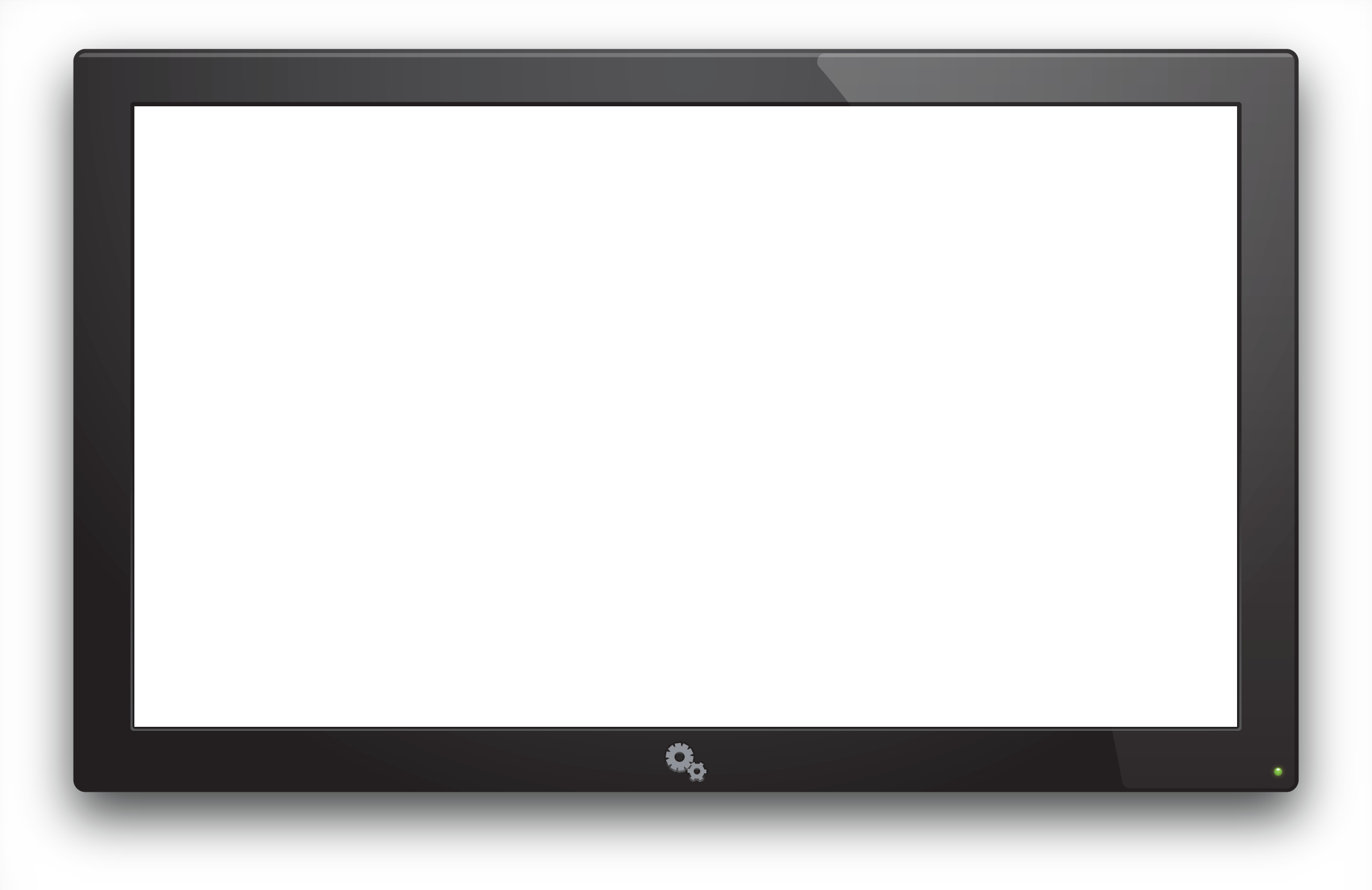 Led Television PNG Image.